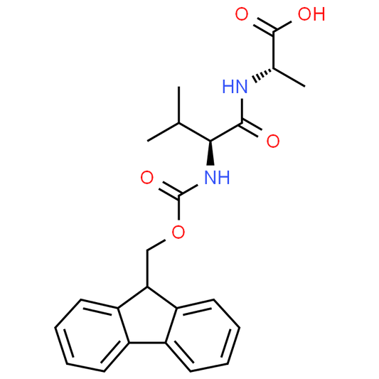 (S)-2-((S)-2-((((9H-Fluoren-9-yl)methoxy)carbonyl)amino)-3-methylbutanamido)propanoic acid