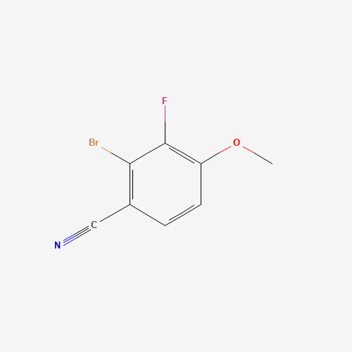 2-Bromo-3-fluoro-4-methoxybenzonitrile