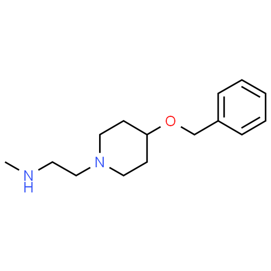 2-(4-(Benzyloxy)piperidin-1-yl)-N-methylethanamine