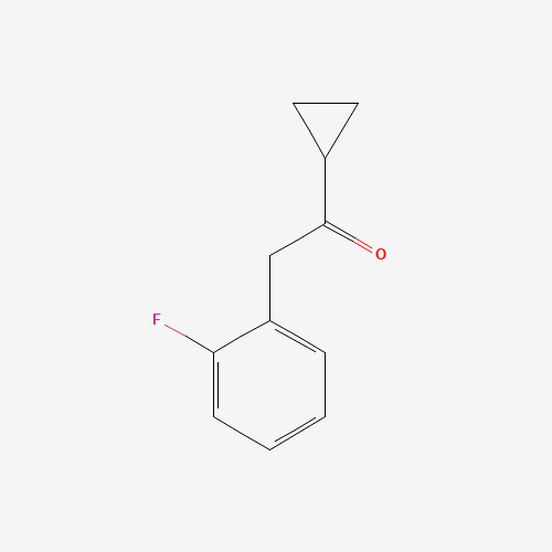 1-Cyclopropyl-2-(2-fluorophenyl)ethanone