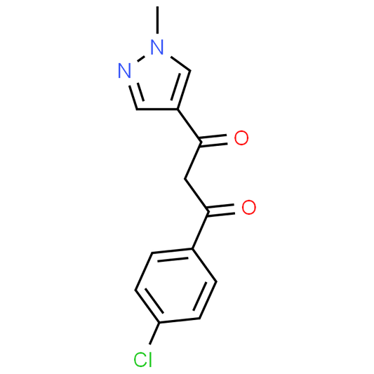 1-(4-Chlorophenyl)-3-(1-methyl-1H-pyrazol-4-yl)propane-1,3-dione