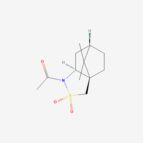 1-((3aR,6S,7aS)-8,8-Dimethyl-2,2-dioxidotetrahydro-3H-3a,6-methanobenzo[c]isothiazol-1(4H)-yl)ethan-1-one