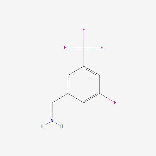 (3-Fluoro-5-(trifluoromethyl)phenyl)methanamine