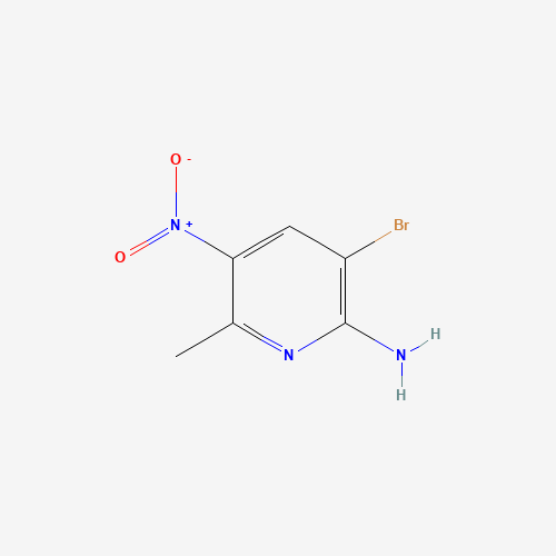 3-Bromo-6-methyl-5-nitropyridin-2-amine