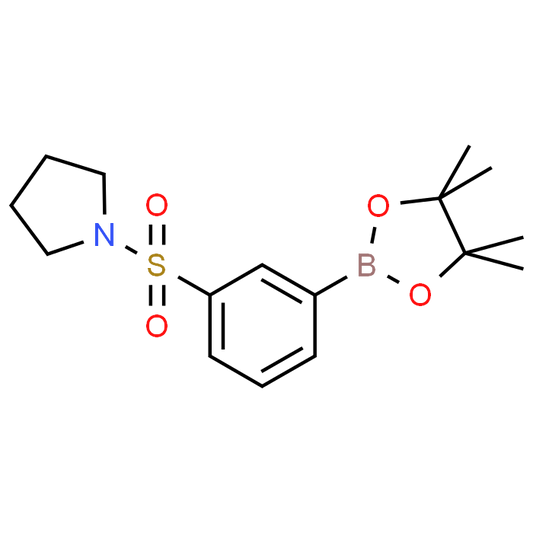 1-((3-(4,4,5,5-Tetramethyl-1,3,2-dioxaborolan-2-yl)phenyl)sulfonyl)pyrrolidine