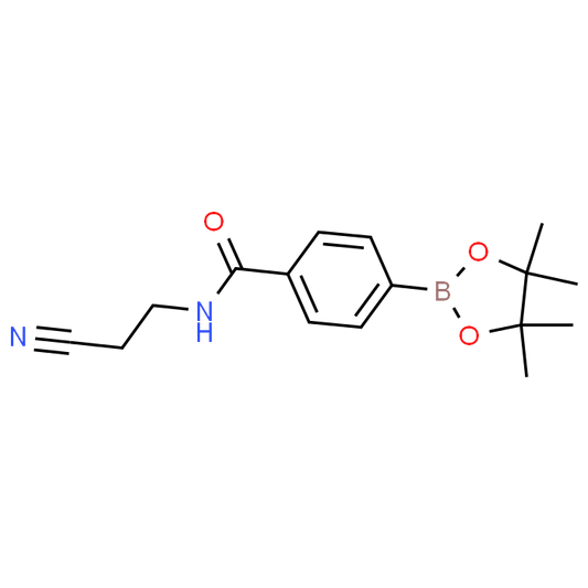 N-(2-Cyanoethyl)-4-(4,4,5,5-tetramethyl-1,3,2-dioxaborolan-2-yl)benzamide