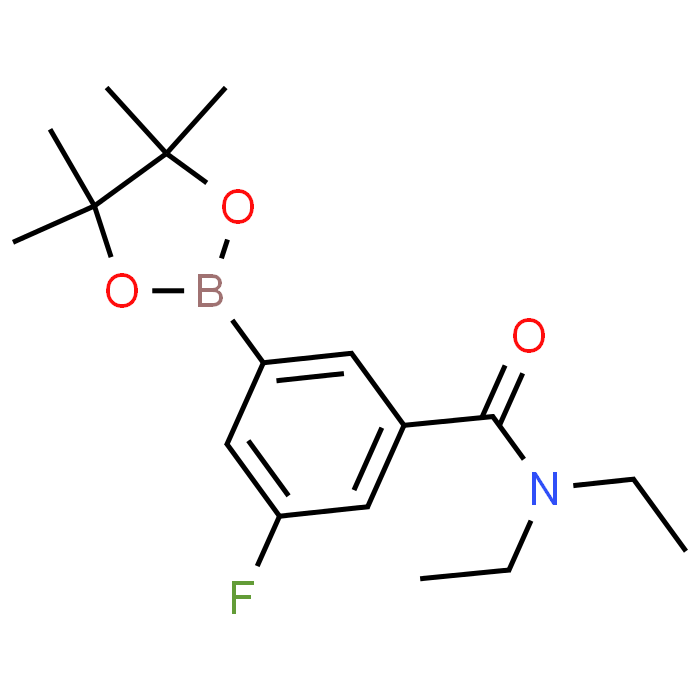 N,N-Diethyl-3-fluoro-5-(4,4,5,5-tetramethyl-1,3,2-dioxaborolan-2-yl)benzamide