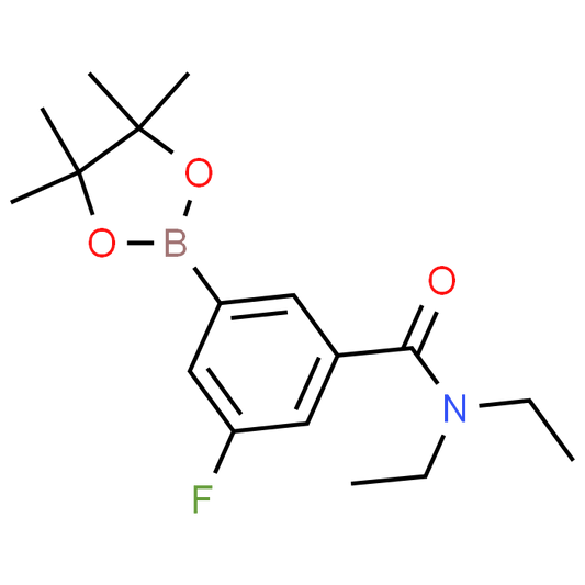 N,N-Diethyl-3-fluoro-5-(4,4,5,5-tetramethyl-1,3,2-dioxaborolan-2-yl)benzamide