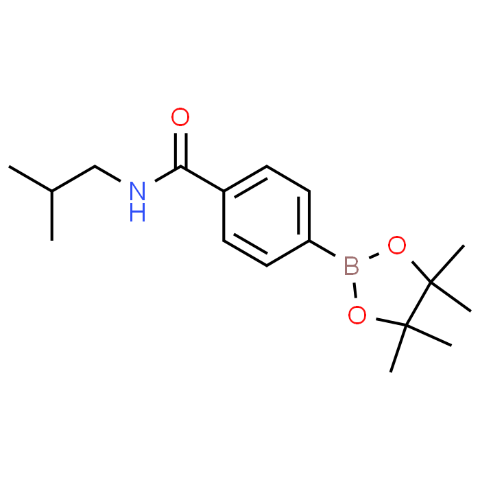 N-(2-Methylpropyl)-4-(tetramethyl-1,3,2-dioxaborolan-2-yl)benzamide