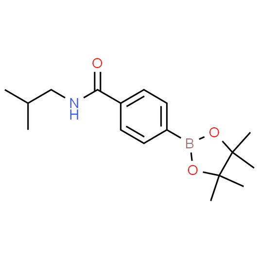 N-(2-Methylpropyl)-4-(tetramethyl-1,3,2-dioxaborolan-2-yl)benzamide