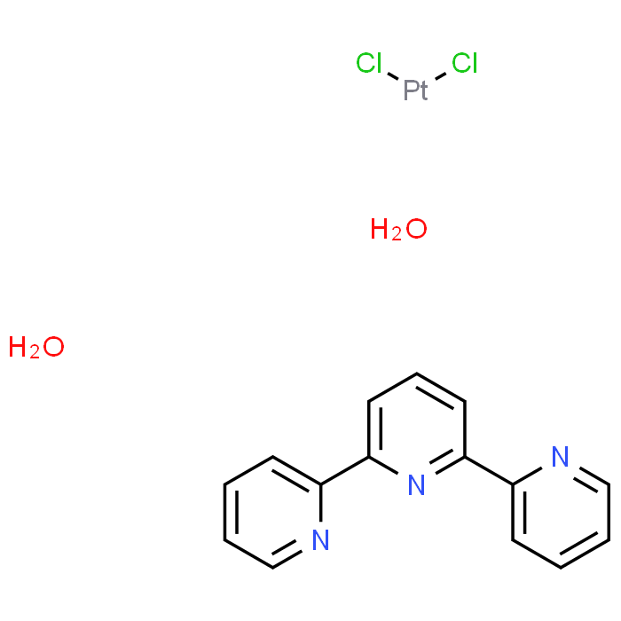 Chloro(2,2′:6′,2″-terpyridine)platinum(II) chloride dihydrate