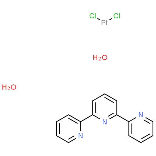 Chloro(2,2′:6′,2″-terpyridine)platinum(II) chloride dihydrate