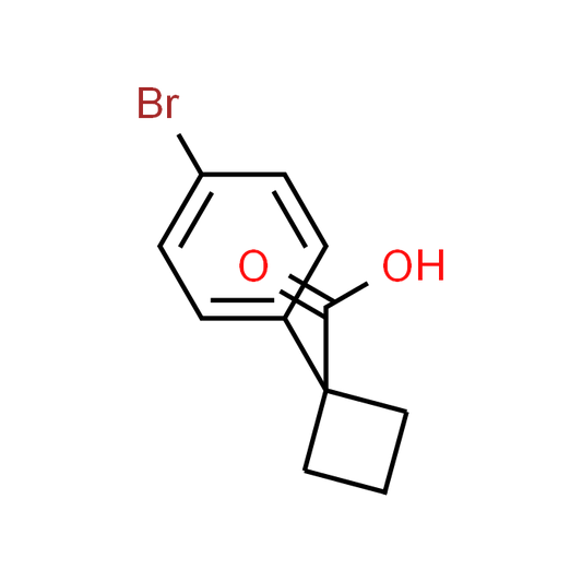 1-(4-Bromophenyl)cyclobutanecarboxylic acid
