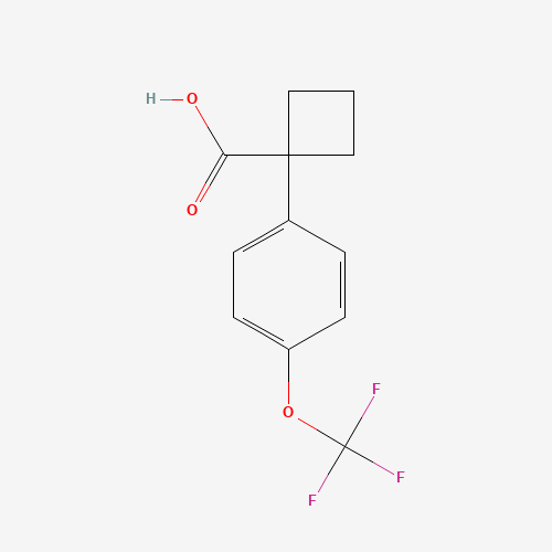 1-(4-(Trifluoromethoxy)phenyl)cyclobutane-1-carboxylic acid