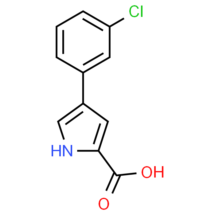 4-(3-Chlorophenyl)-1H-pyrrole-2-carboxylic acid