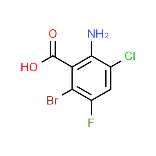 2-Amino-6-bromo-3-chloro-5-fluorobenzoic acid