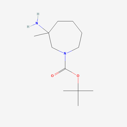 tert-Butyl 3-amino-3-methylazepane-1-carboxylate