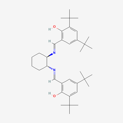 (1R,2R)-1,2-Bis[[[3,5-bis(tert-butyl)-2-hydroxyphenyl]methylene]amino]cyclohexane