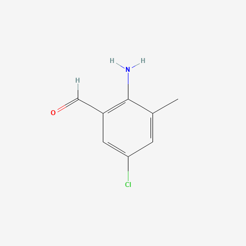 2-Amino-5-chloro-3-methylbenzaldehyde