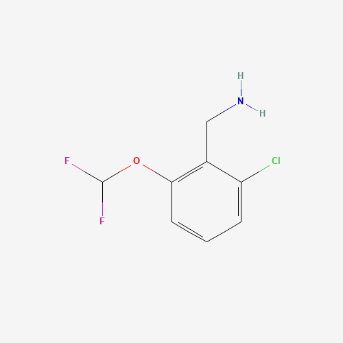 (2-Chloro-6-(difluoromethoxy)phenyl)methanamine
