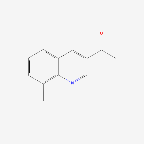 1-(8-Methylquinolin-3-yl)ethan-1-one