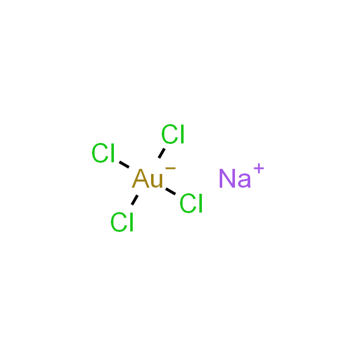 Gold sodium chloride