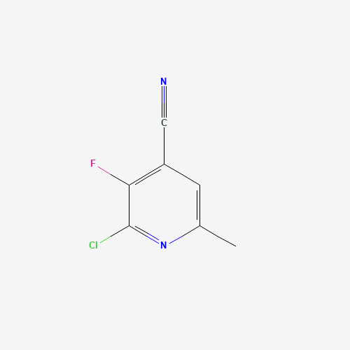 2-Chloro-3-fluoro-6-methylisonicotinonitrile