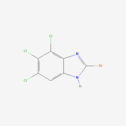 2-Bromo-5,6,7-trichloro-1H-benzo[d]imidazole