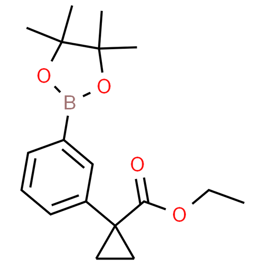 Ethyl 1-(3-(4,4,5,5-tetramethyl-1,3,2-dioxaborolan-2-yl)phenyl)cyclopropane-1-carboxylate