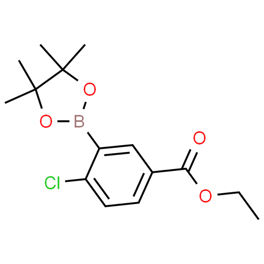 Ethyl 4-chloro-3-(4,4,5,5-tetramethyl-1,3,2-dioxaborolan-2-yl)benzoate