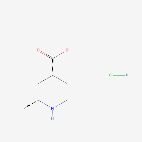 (2R,4R)-Methyl 2-methylpiperidine-4-carboxylate hydrochloride