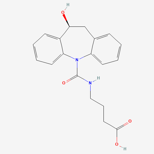 (S)-4-(10-Hydroxy-10,11-dihydro-5H-dibenzo[b,f]azepine-5-carboxamido)butanoic acid