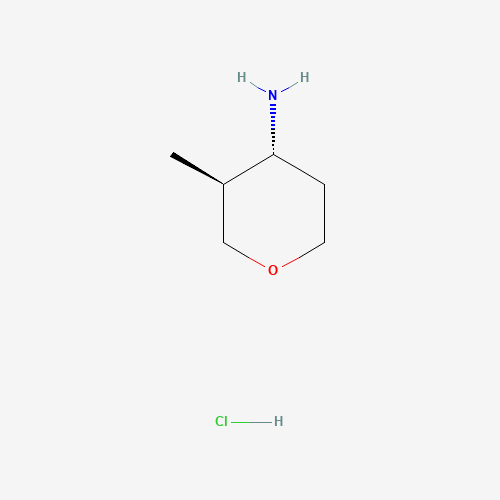 (3S,4R)-3-Methyltetrahydro-2H-pyran-4-amine hydrochloride