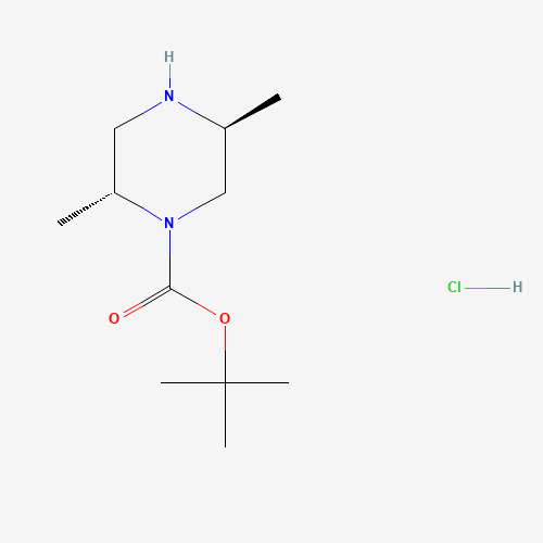 tert-Butyl (2R,5S)-2,5-dimethylpiperazine-1-carboxylate hydrochloride