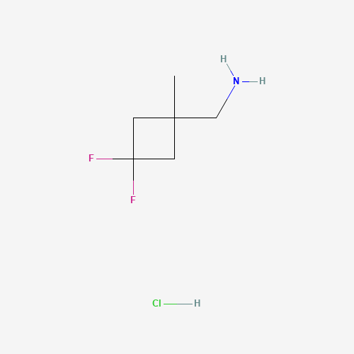 (3,3-Difluoro-1-methylcyclobutyl)methanamine hydrochloride