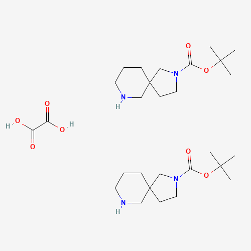 tert-Butyl 2,7-diazaspiro[4.5]decane-2-carboxylate oxalate(2:1)