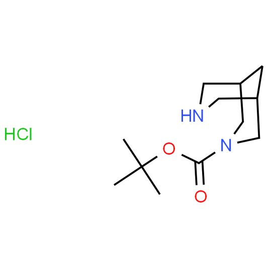 tert-Butyl 3,7-diazabicyclo[3.3.1]nonane-3-carboxylate hydrochloride - Achmem