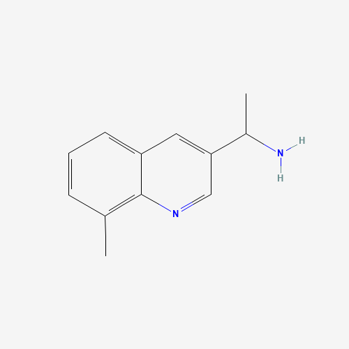 1-(8-Methylquinolin-3-yl)ethanamine