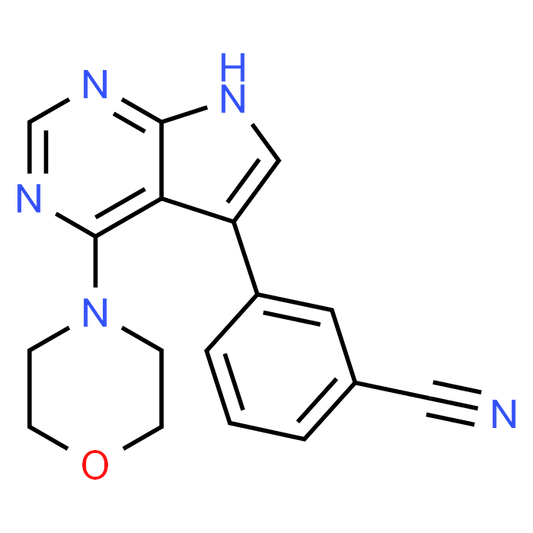 3-(4-Morpholino-7H-pyrrolo[2,3-d]pyrimidin-5-yl)benzonitrile