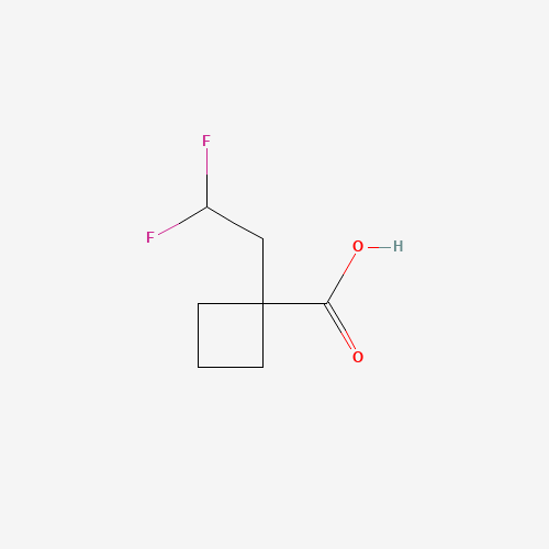 1-(2,2-difluoroethyl)cyclobutane-1-carboxylic acid