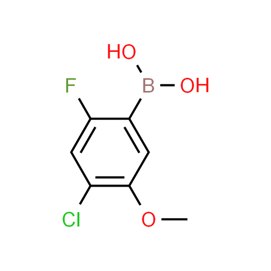 (4-Chloro-2-fluoro-5-methoxyphenyl)boronic acid