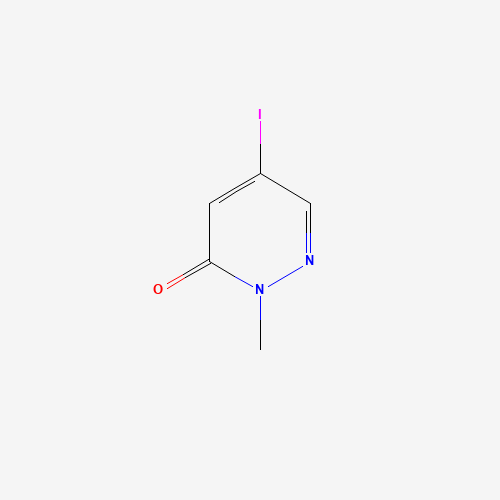 5-Iodo-2-methylpyridazin-3(2H)-one