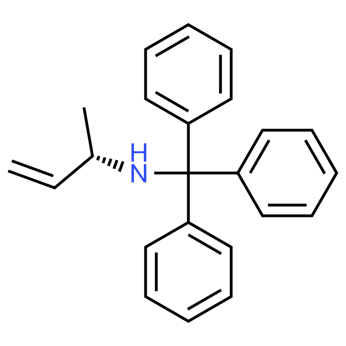 (S)-N-Tritylbut-3-en-2-amine
