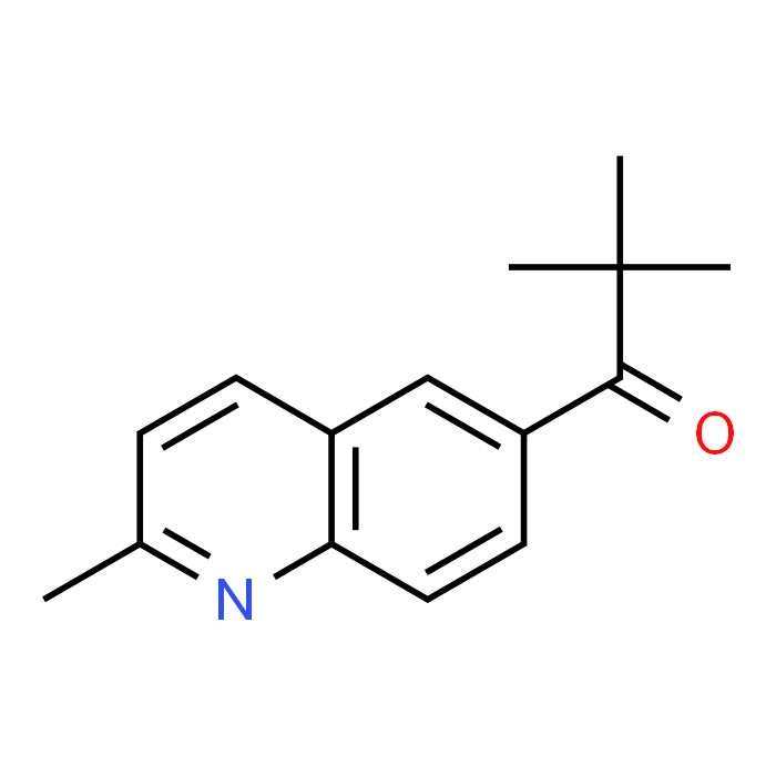 2,2-Dimethyl-1-(2-methylquinolin-6-yl)propan-1-one