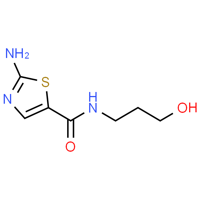 2-Amino-N-(3-hydroxypropyl)thiazole-5-carboxamide