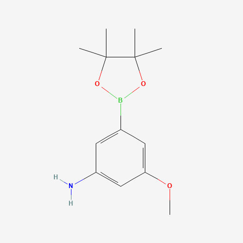 3-Methoxy-5-(4,4,5,5-tetramethyl-1,3,2-dioxaborolan-2-yl)aniline