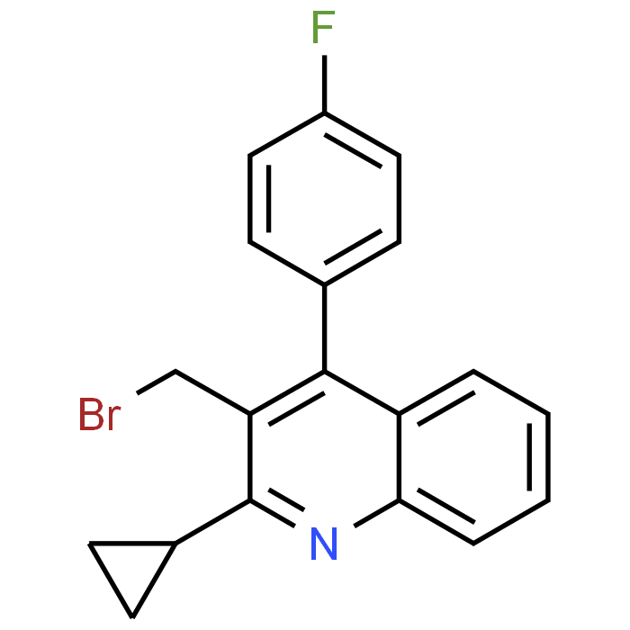 3-(Bromomethyl)-2-cyclopropyl-4-(4-fluorophenyl)quinoline
