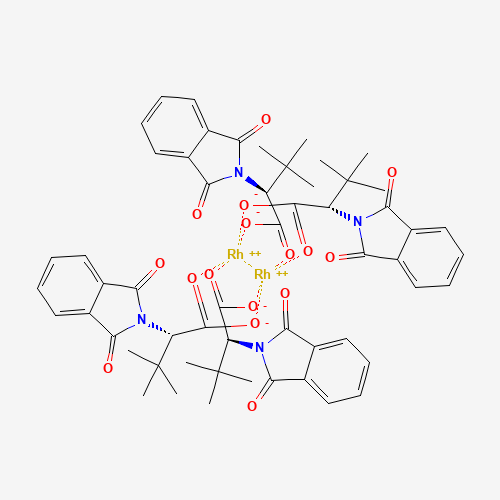 Tetrakis[N-phthaloyl-(S)-tert-leucinato]dirhodium Bis(ethyl Acetate) Adduct