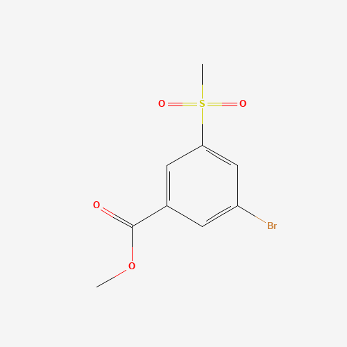 Methyl 3-bromo-5-(methylsulfonyl)benzoate