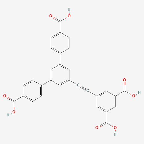 5'-((3,5-Dicarboxyphenyl)ethynyl)-[1,1':3',1''-terphenyl]-4,4''-dicarboxylic acid